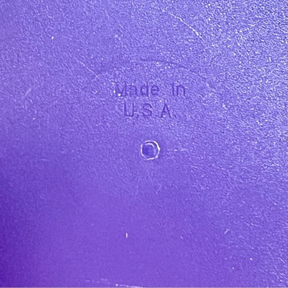 Tupperware Sandwich Keeper SET OF 5 purple 0636 green school lunch clamshell